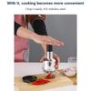 Tainless Steel Garlic Press Chopper Multi Function Manual Food