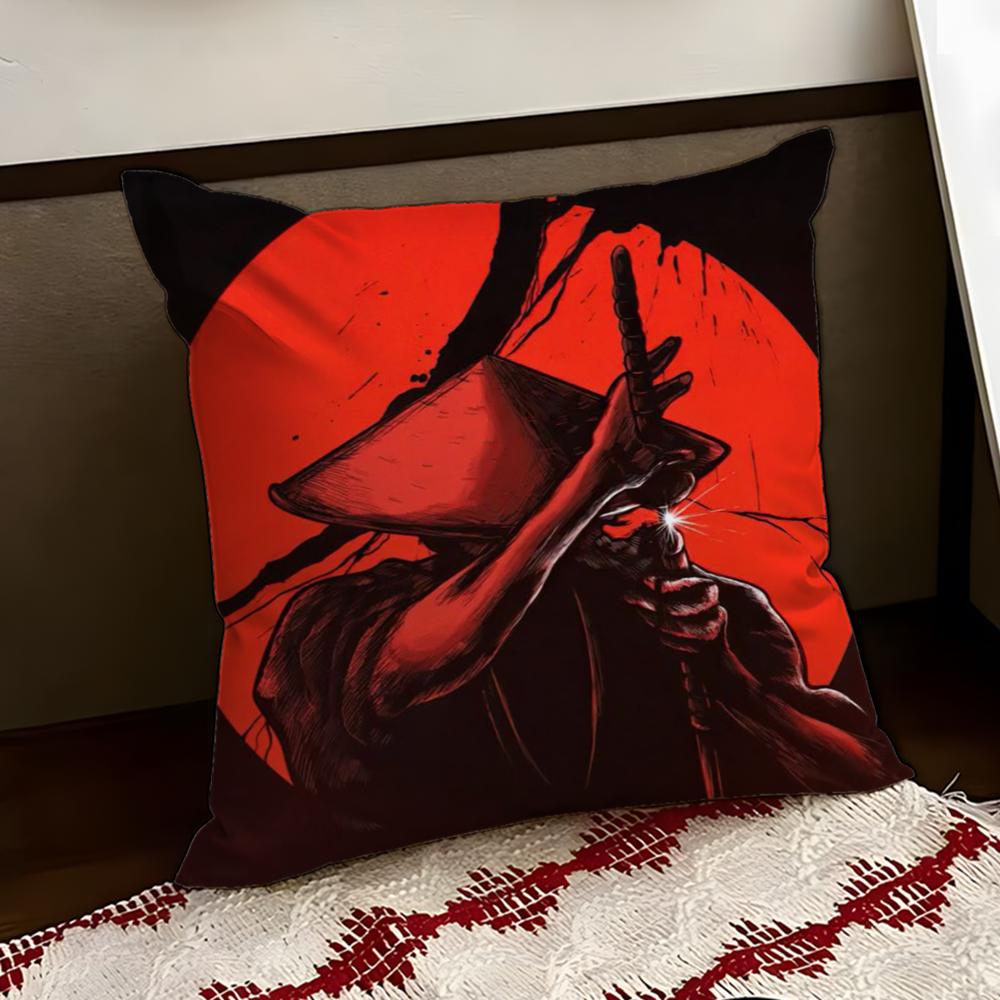 NNinja SScroll Game Cushion Cover Reversible Soft Durable Pillow Cover Home Car MultiScene Use for Daily Comfort