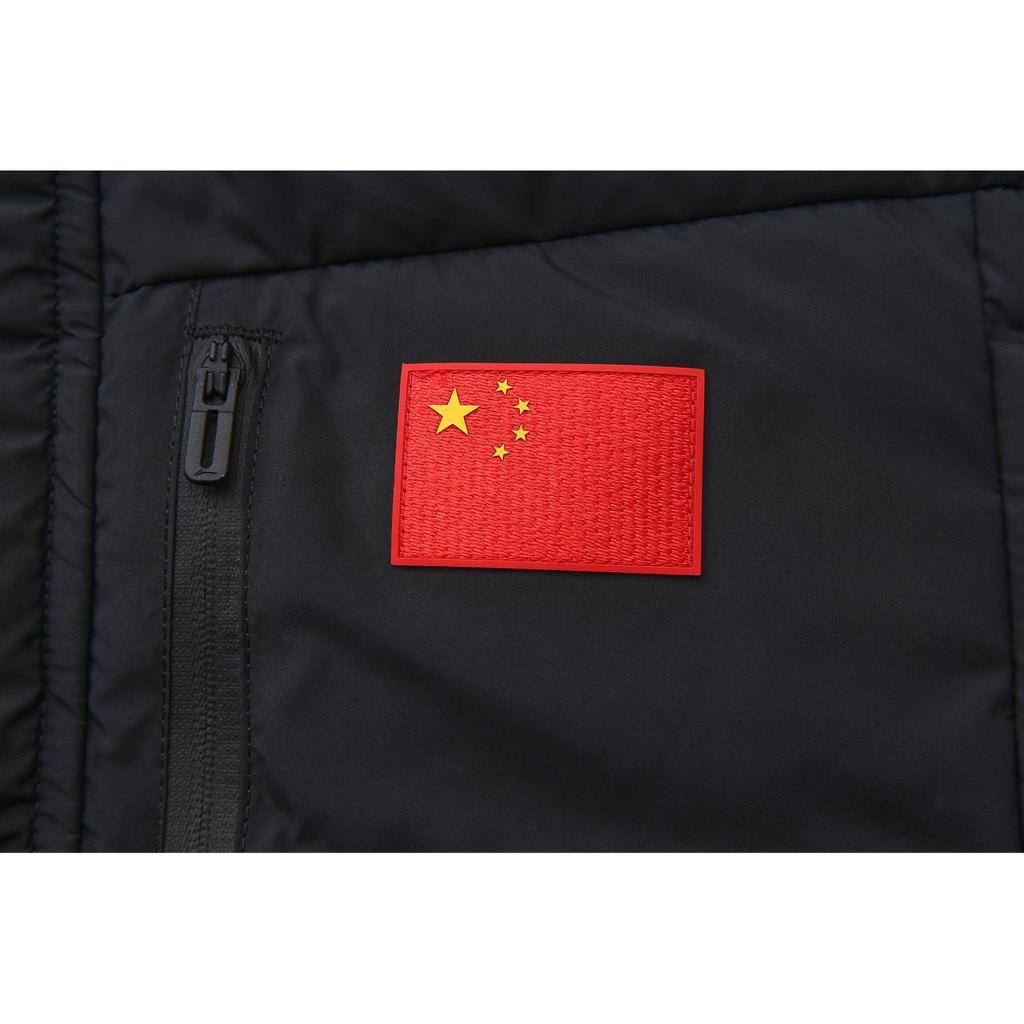 Li-Ning Honor Series Comfortable Simple Long Hooded Down Jacket Unisex Outerwear AYMV791-1