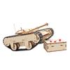 DIY Remote Control Tank Kit for Kids - Educational Building Blocks & Physics Model