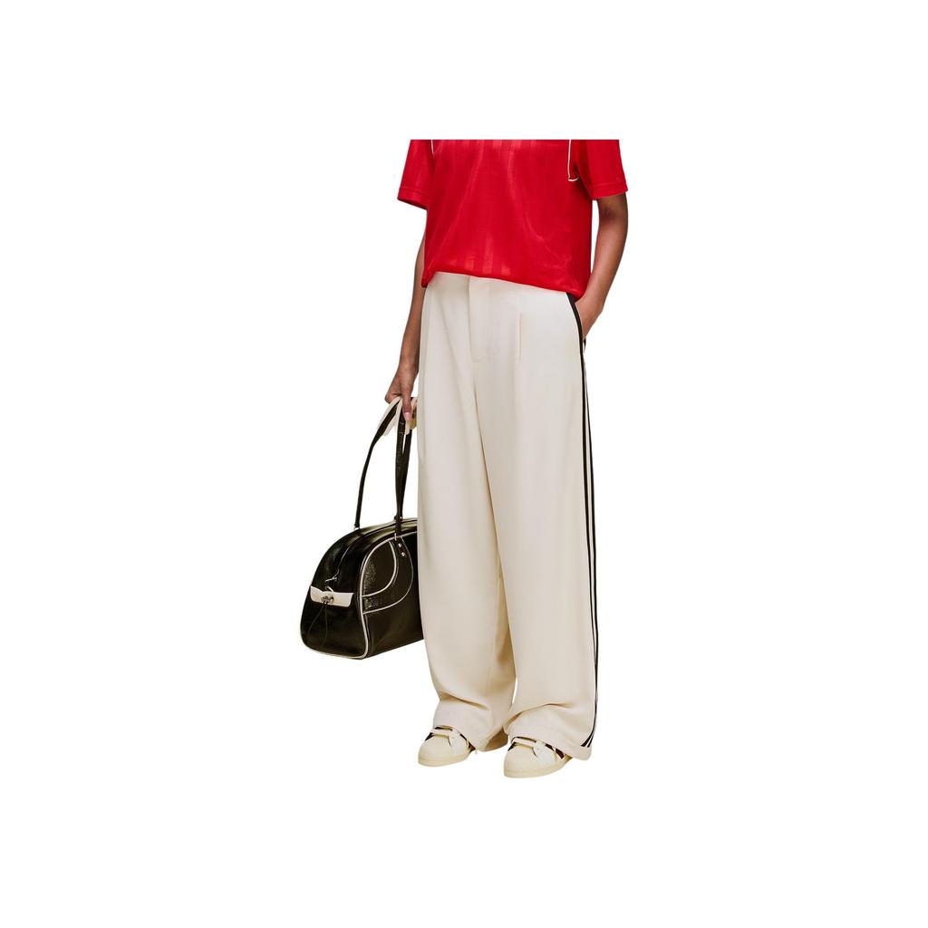 adidas Originals Wales Bonner FW25 Loose Woven Mid-Rise Sports Pants Unisex Pants KB2295