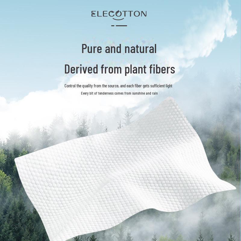 600g Erle Cotton Face Wash Towels - Hanging Pull-Out Cleansing Towels for Beauty Salons