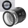 8LED 10X Magnifier Loupe with Scale High Definition Adjustable Magnifying Glass