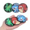 Anime Game Pokemon Magikarp Figure Lovely Keychain 3D Printed Kyogre Groudon Rayquaza Fridge Magnet Bag Keyring Car Hanging Key Pendant