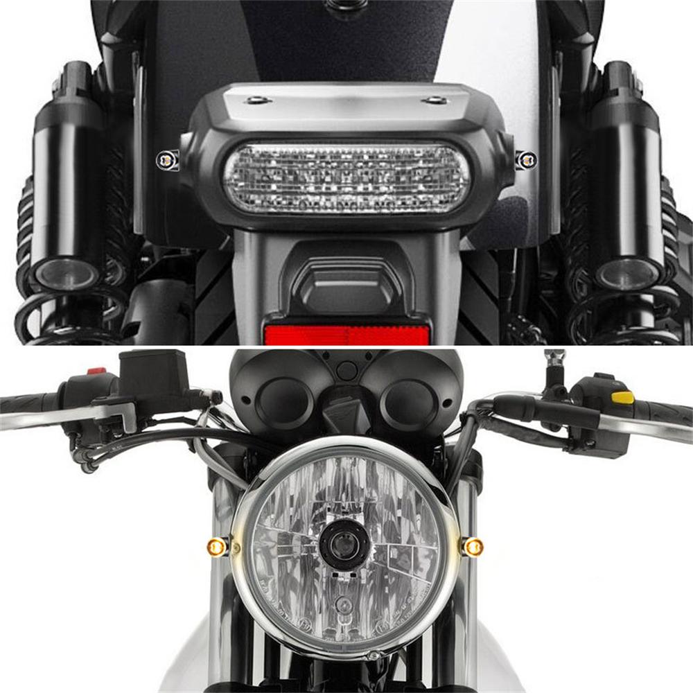 Red&amber Turn Lights For Most Dirt Bike, Street Bike, Dual Sport Applications Such as Honda, Suzuki,...