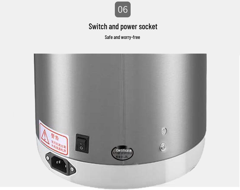 Hervidor eléctrico de acero inoxidable 304 aislado de siete etapas con control inteligente de temperatura