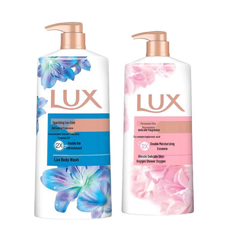 Набор Гелей для душа Lux Освежающий и Нежная Кожа