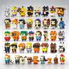 MOOXI Cartoon Series Animation Figures Brickheaded Collection Display Building Blocks Adult Sets Bricks Toys Kids Birthday Gifts