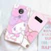 JZ4 My Melody Transparent Case for Samsung A04 A14 A23 M33 M53 Realme 10 9 C35 C55 VIVO Y02 X80 Infinix Hot 30 Note 11 Tecno Spark 8P Pro