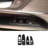Carbon Fiber ABS Window Lift Panel Switch Cover For Cadillac CT4-V CT4 20-