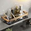 Shower Caddy aluminum Shampoo Holder Rustproof Storage Rack for Toilet Kitchen Restroom Bathroom
