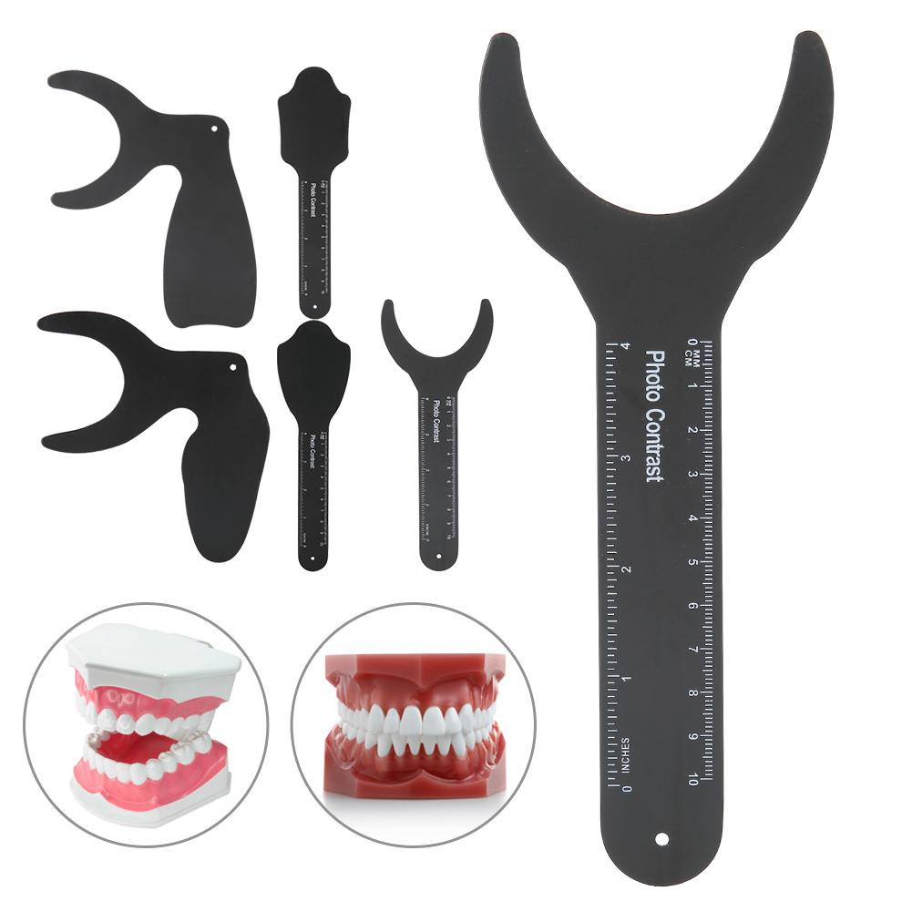 Black Background Dental Photo Teeth Whitening Contrast Board for Tooth Photography