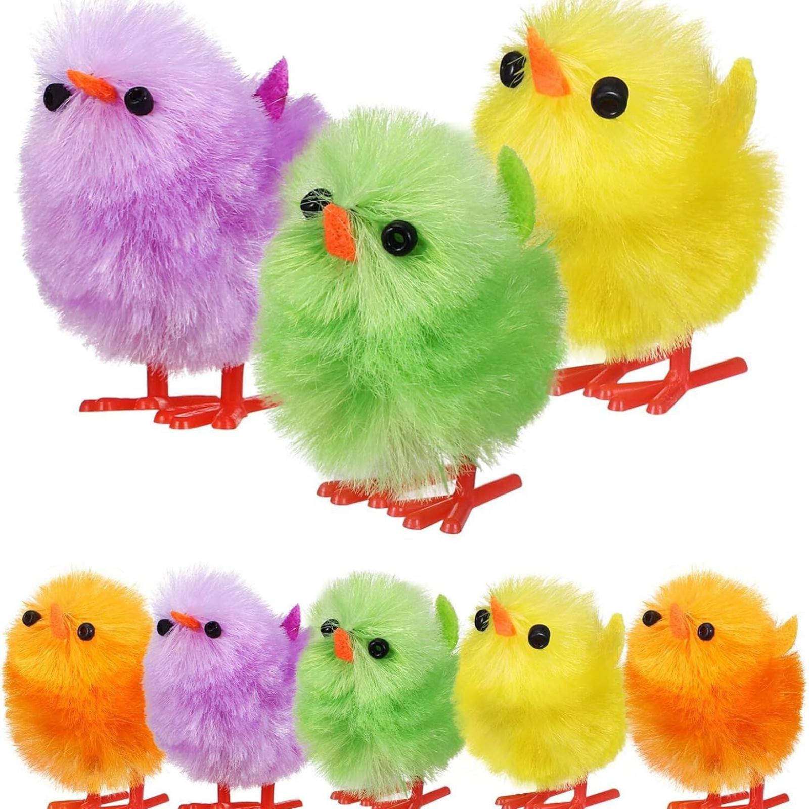 

36PC Easter Chicks, Colorful Little Chicks, Easter Pompom Chickens, Easter Decorations