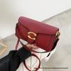 Trendy Solid Color Women's Underarm Crossbody Bag - High-End, Versatile, Simple Design