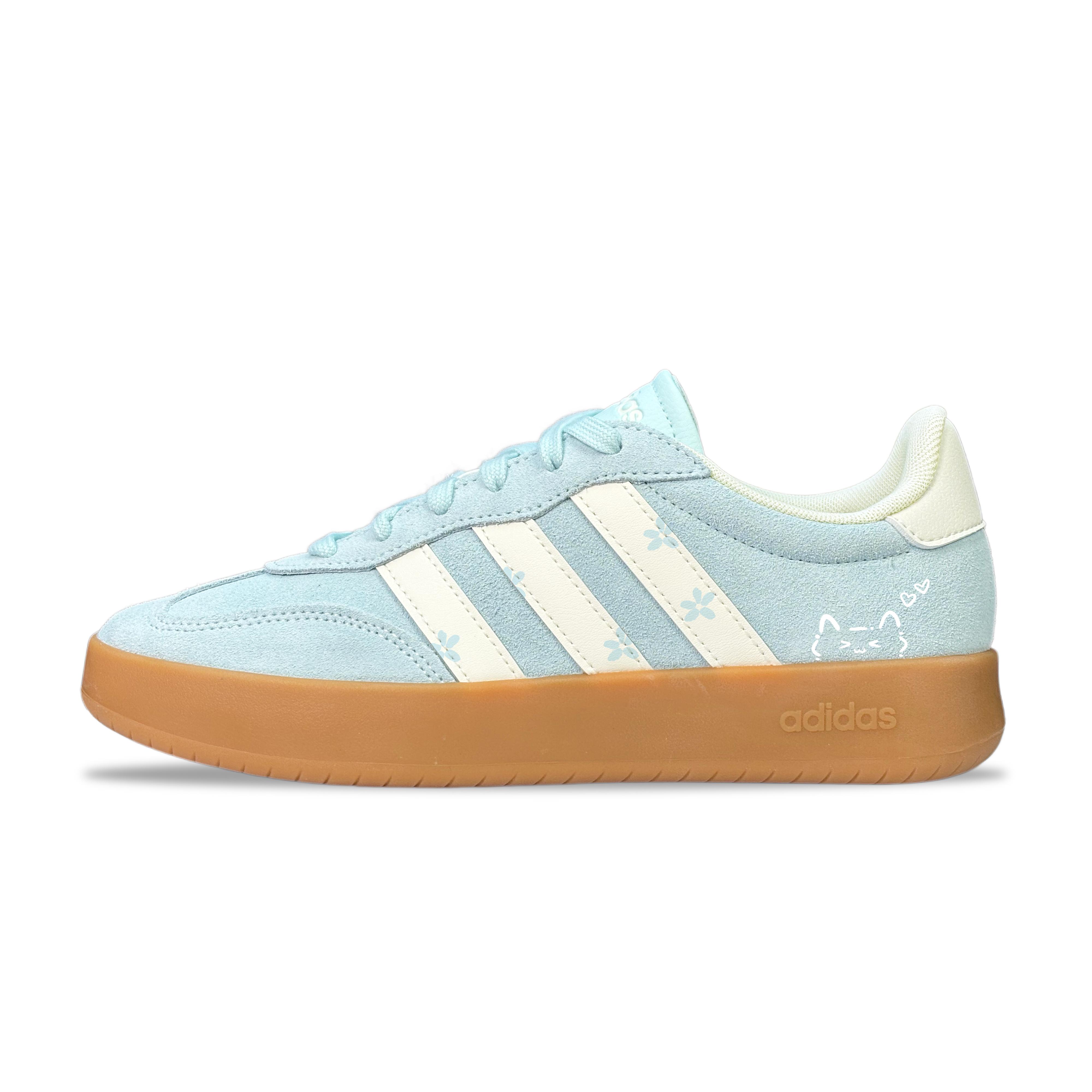 Adidas BARREDA YDCC Salt Cat Abrasion Resistant Low top German Army Trainers Unisex Blue JQ4238(Team501-) 38⅔
