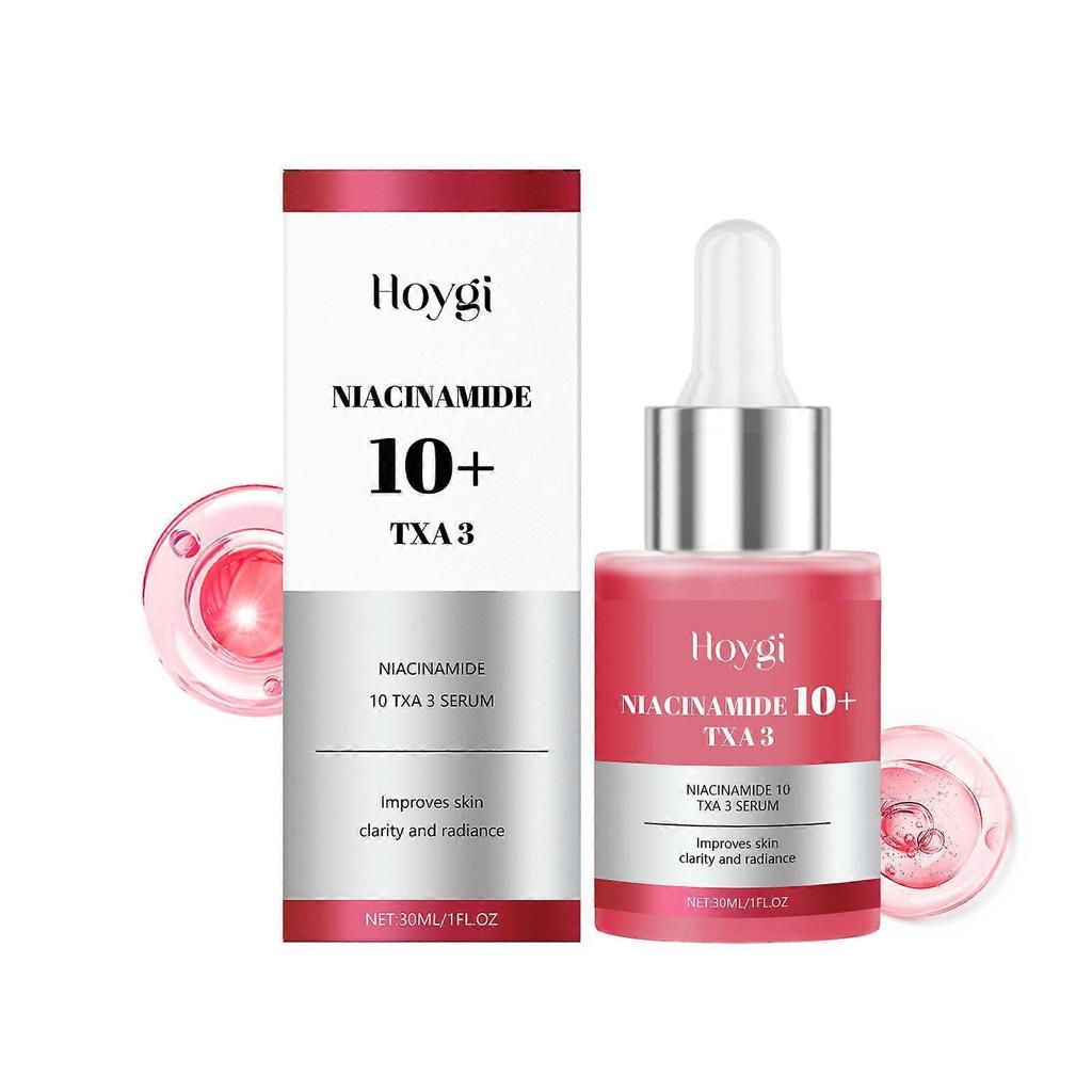 Limited time!!Hoygi Hyaluronic Acid Brightening Serum (Pink) Moisturizing, Deep Hydration, Firming, Improves Facial Skin Tone Essence