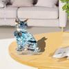 Crystal Kitten - 2D Flat Acrylic Desktop Ornament, Wall Decor Art, Four Seasons Decoration, Novelty Home Decor, Perfect Durable for Bedroom