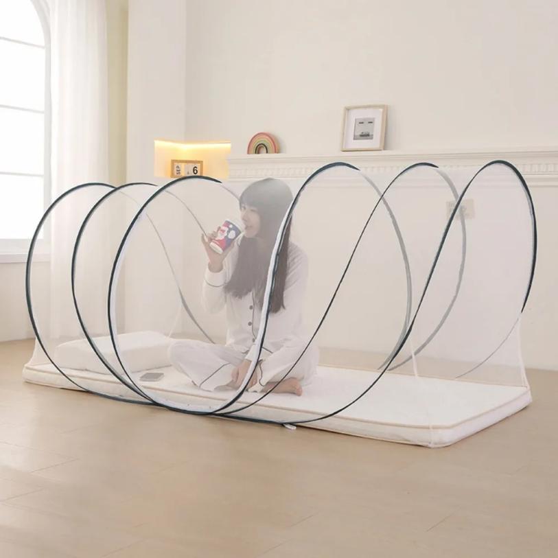 Screen Tent Anti Mosquito Travel Mosquito Net Adjustable Single Folding Mosquito Net Portable Mosquito Net Bed Dormitory2026new