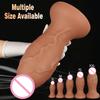 Super Large And Thick Female Egg Free Penis Silicone Simulation Soft Meat Penis For Couples To Satisfy Masturbation Device Adult Sex Toy