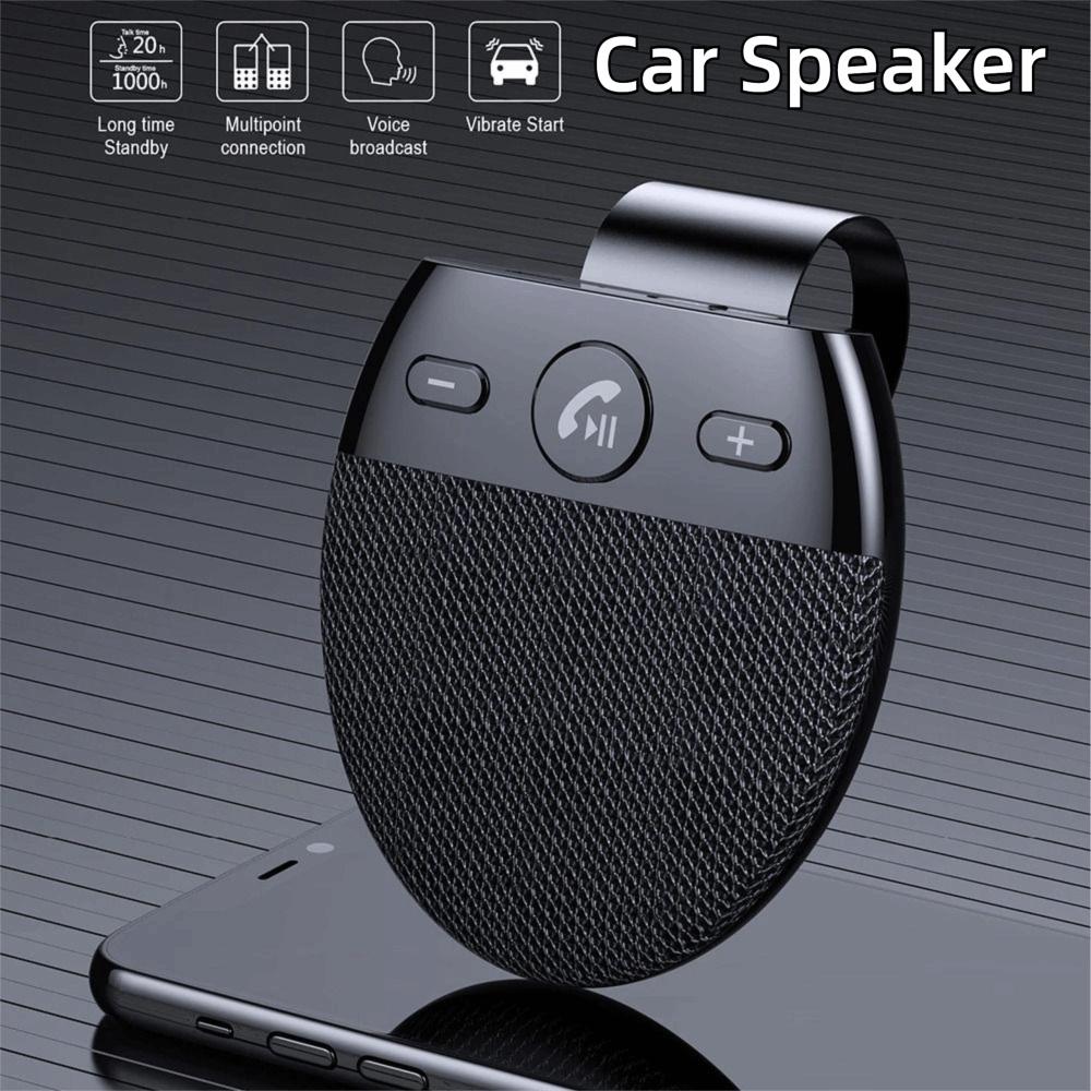 Bluetooth 5.0 Bluetooth Speakerphone High Definition Voice Wireless Car Speaker  Vehicle Use
