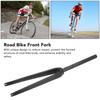 700C Road Bike Front Fork Carbon Fiber Straight Tube Front Suspension Quick Release Road Cruiser Bike Fork - C-Brake Fork, (Matte)