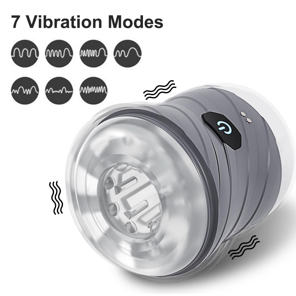 Automatic Male Masturbator Cup Vagina Masturbation Vibrator Blowjob Pussy Sex Toys for Men Adult Goods