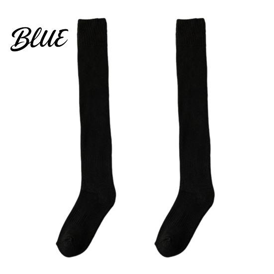 Thigh High Socks Stockings Knee Warm Over Long Winter Women Extra Trendy Footless Thick Thermal