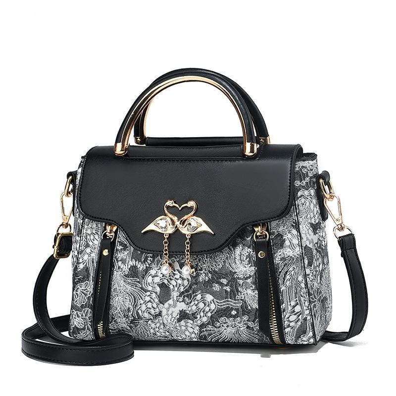 Ladies' Handbag - High-end Single Shoulder Crossbody Bag - Small Square Bag