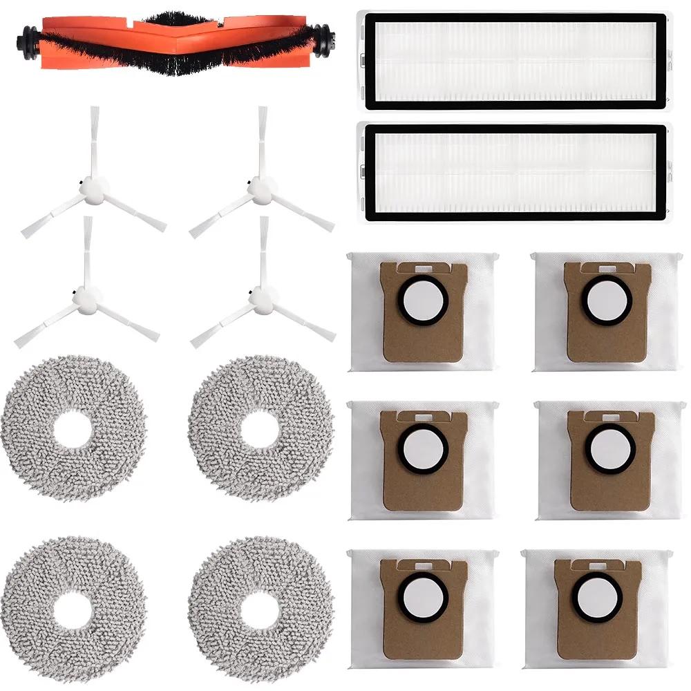 Dust Bag Mop Cloth Accessories For Xiaomi Robot Vacuum X11+/X11+/X11 Plus/X11 Plus Main Side Brush Hepa Filter Replacement Parts