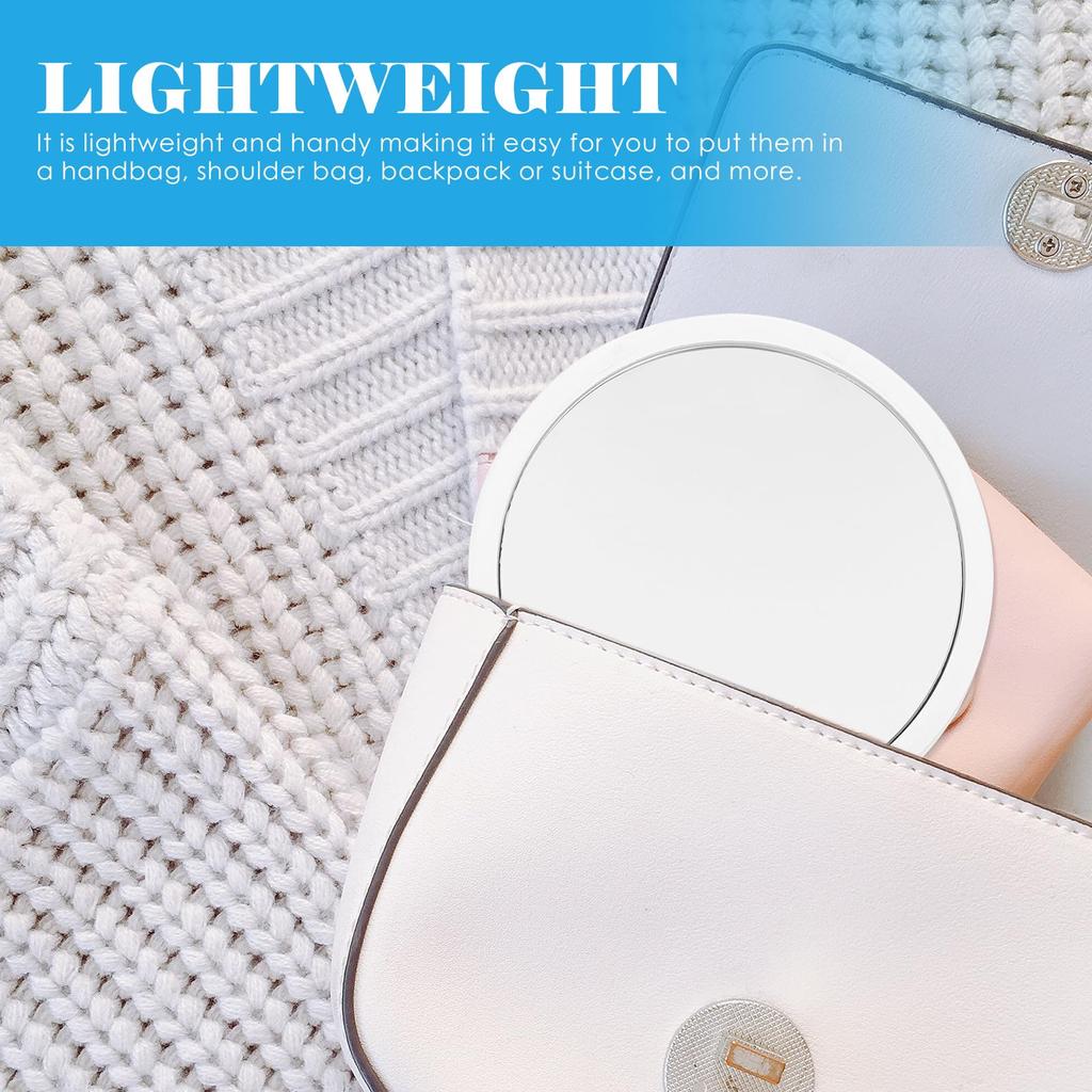 Beaupretty 10x Magnifying Mirror with Suction Cup for and Cosmetic Applications Makeup, Shower, Shaving,