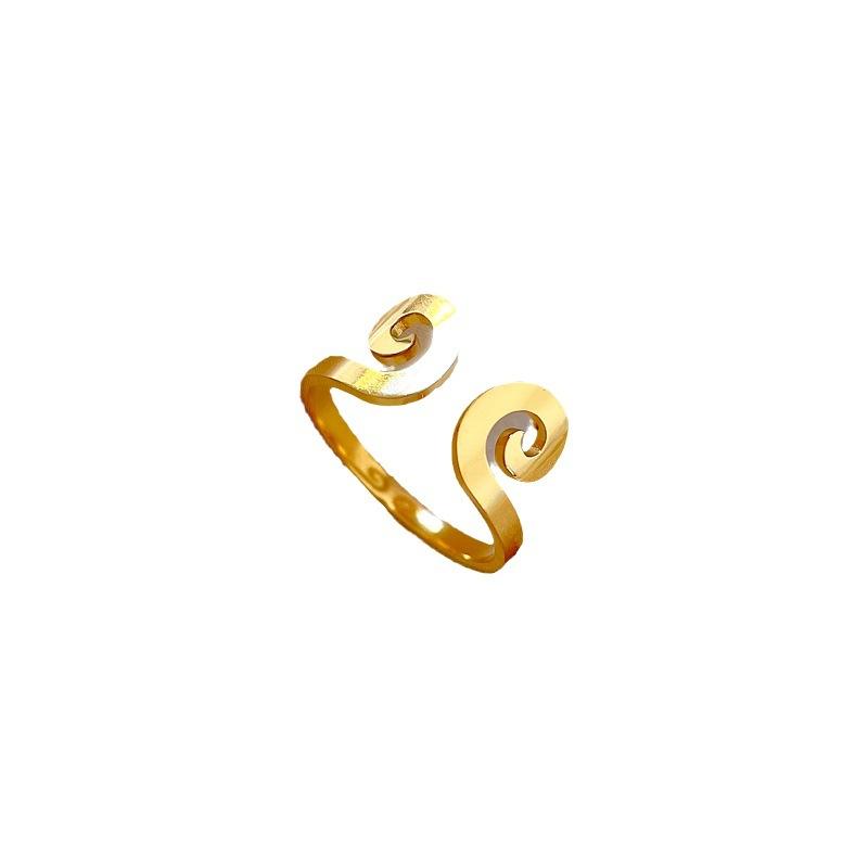 No Fading, Tight Spell, Cold Wind Jumping Ring, Simple Index Finger Ring For Men And Women