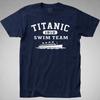 TITANIC Swim Team 1912 T-SHIRT Tee 1997 Cruise Ship History Boat White Starline