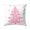 Christmas Snowflakes Pillowcase Printed Polyester 40/45/50cm Throw Pillowcover Decorative Sofa Cushion Pillowslip Home Decor