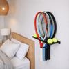 Wall-mounted Tennis Racket Storage Rack Large Capacity Badminton Racket Storage Rack  for Home