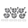 A28G-6Pcs Piston For Land Rover Range Rover Sport L494 L560 Discovery LR4 LR5 L319 L462 3.0T V6 ,AJ126 LR041639 LR062617