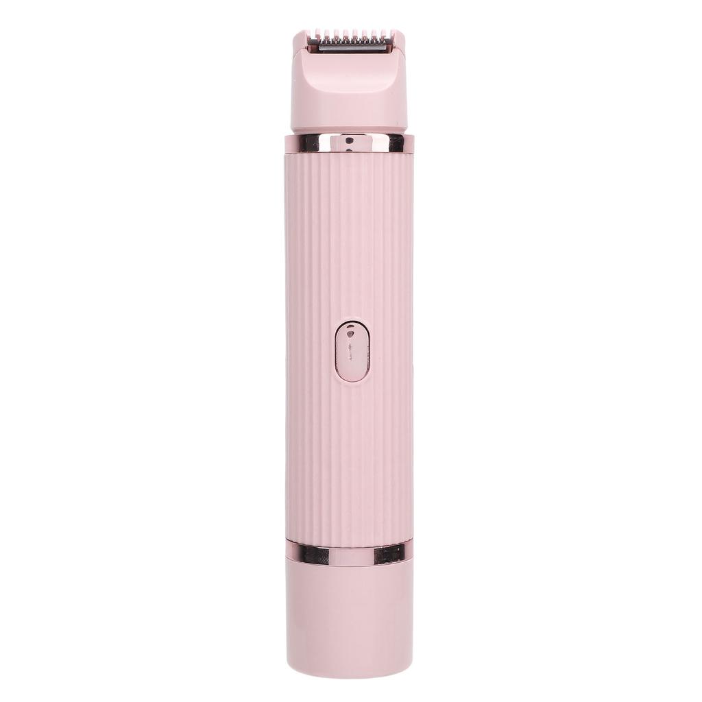 Dual Head Lady Trimmer Electric Lady Full Body Trimmer Bikini Clipper for Women for Underarm Leg Hand Hair Pink