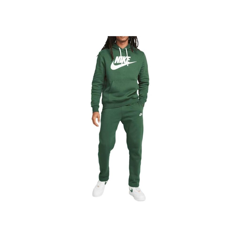 Nike Logo Pattern Elastic High Waist Casual Pants Men bottoms Green BV2708-323
