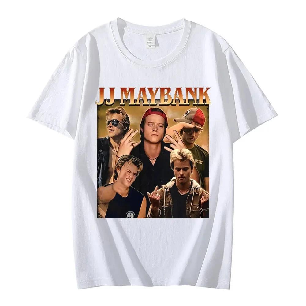 2025 Новый сериал Outer Banks 3 Футболка JJ Maybank Графический принт Футболки Летние унисекс женские хлопковые футболки с коротким рукавом в стиле панк 4XL