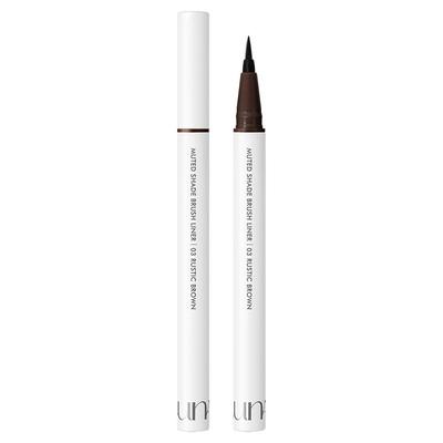 Muted Shade Brush Eyeliner 0.5g, 03 Rustic Brown, 1 Piece