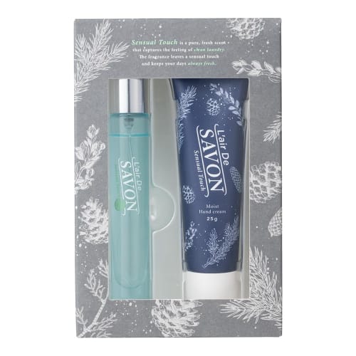 L'air Du Savon Mini More Perfume Coffret 8ml Hand Cream 25g Perfume for Men and Women