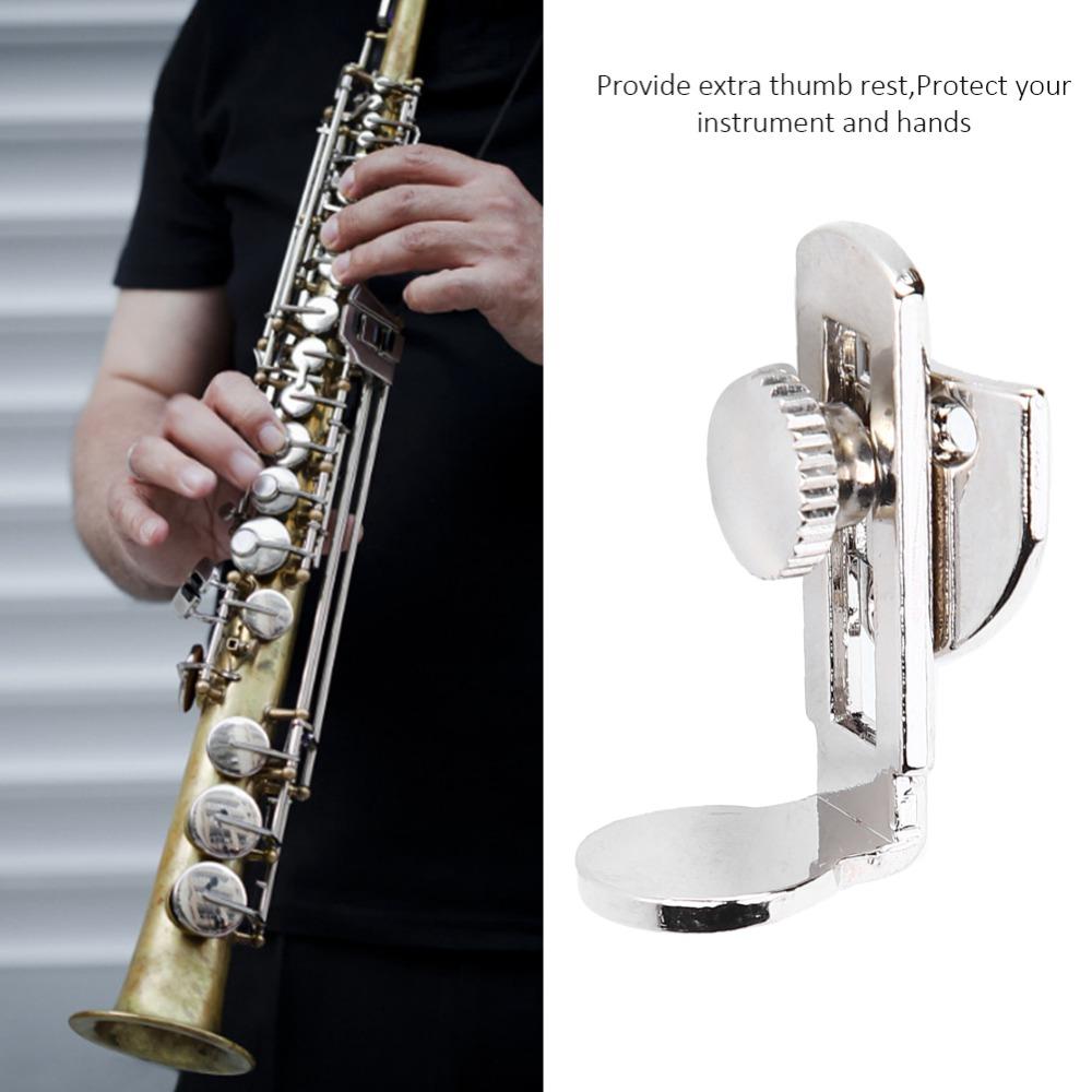 2Sets Adjustable Design Adjustable Finger Rest Clarinet Finger Cushion  For Clarinet Players