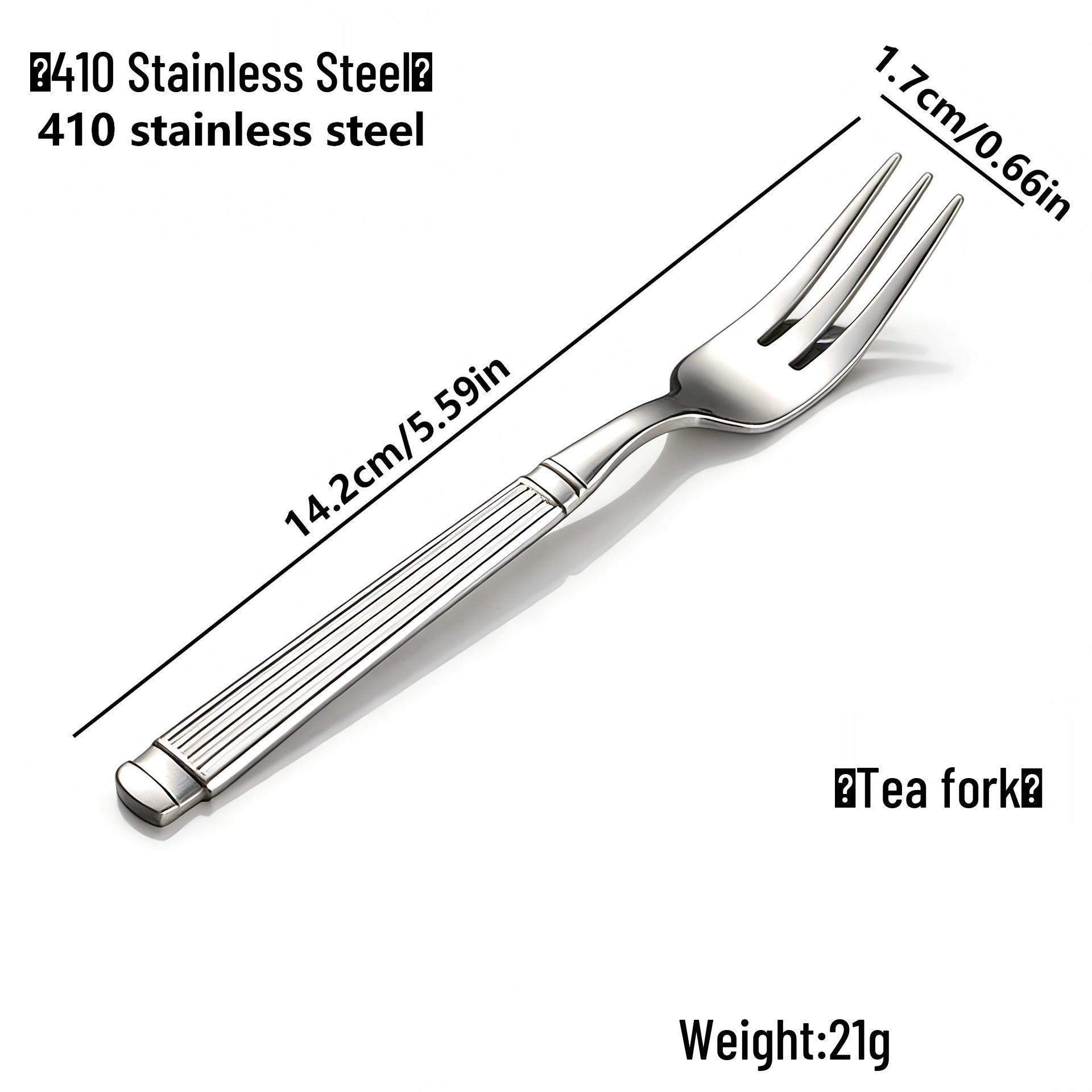 Bright Sheng Stainless Steel Western Tableware Set – Fork, Spoon, Dessert Spoon, Steak Knife for High-End Hotels and Restaurants.