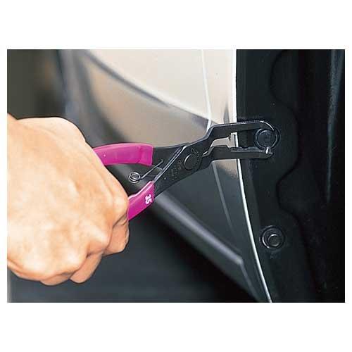 Kyoto Machinery Tools Clip Clamp Pliers Set Pin Removal ATP2022 (KTC) (Lock Type)