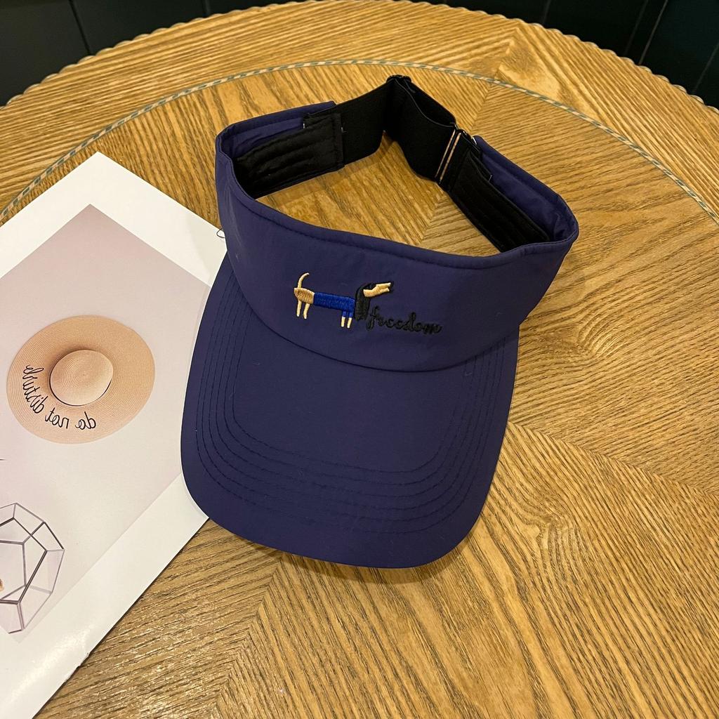 Summer Sun Protection Space Hat for Women Outdoor Sports Running Speed Dry Sun Hat Versatile Face Showing Small Duckling Hat