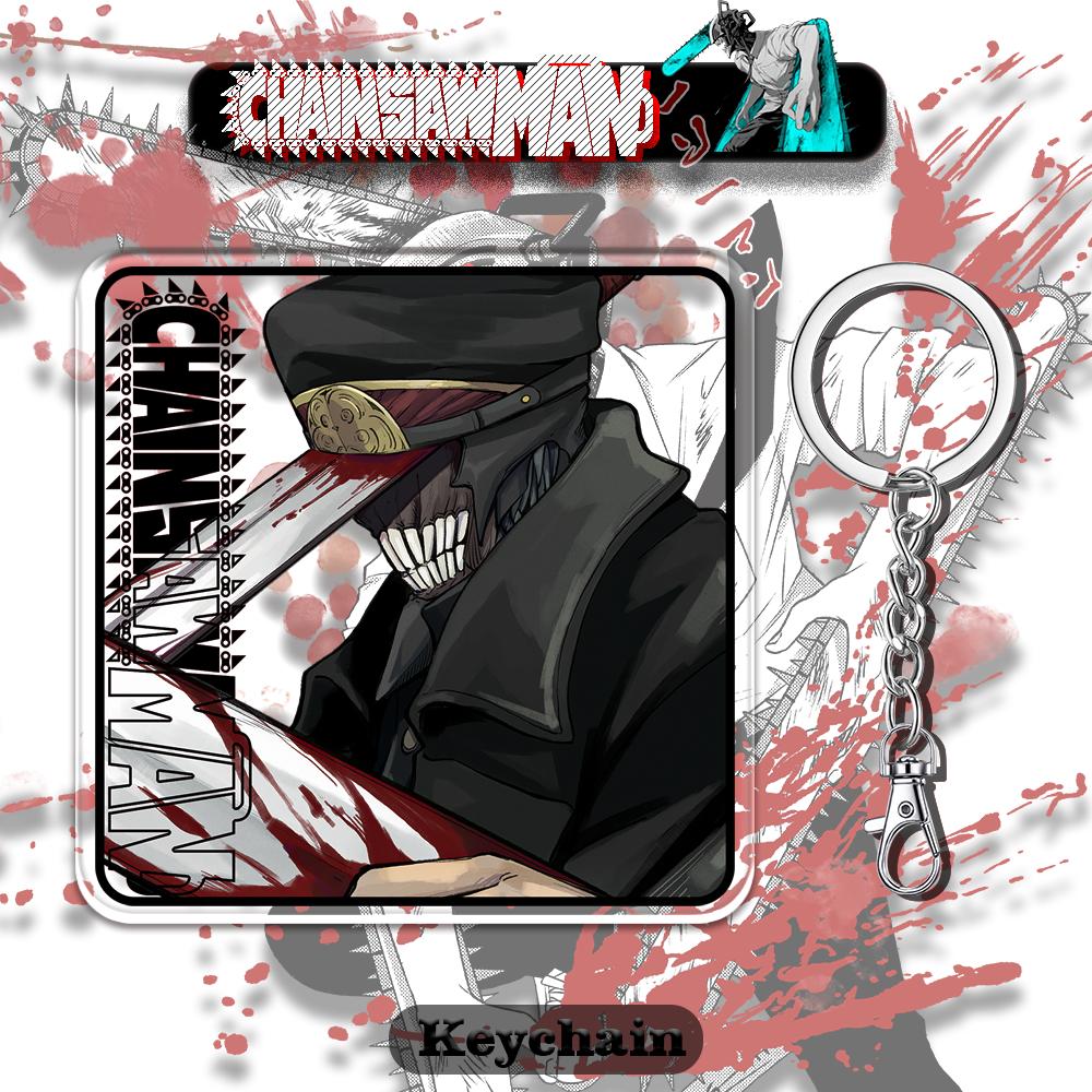 Anime Chainsaw Man Sleutelhanger Cosplay Makima Mitaka Asa Ster Deel Acryl Hanger Sleutelhanger Tas Decoratie Hanger