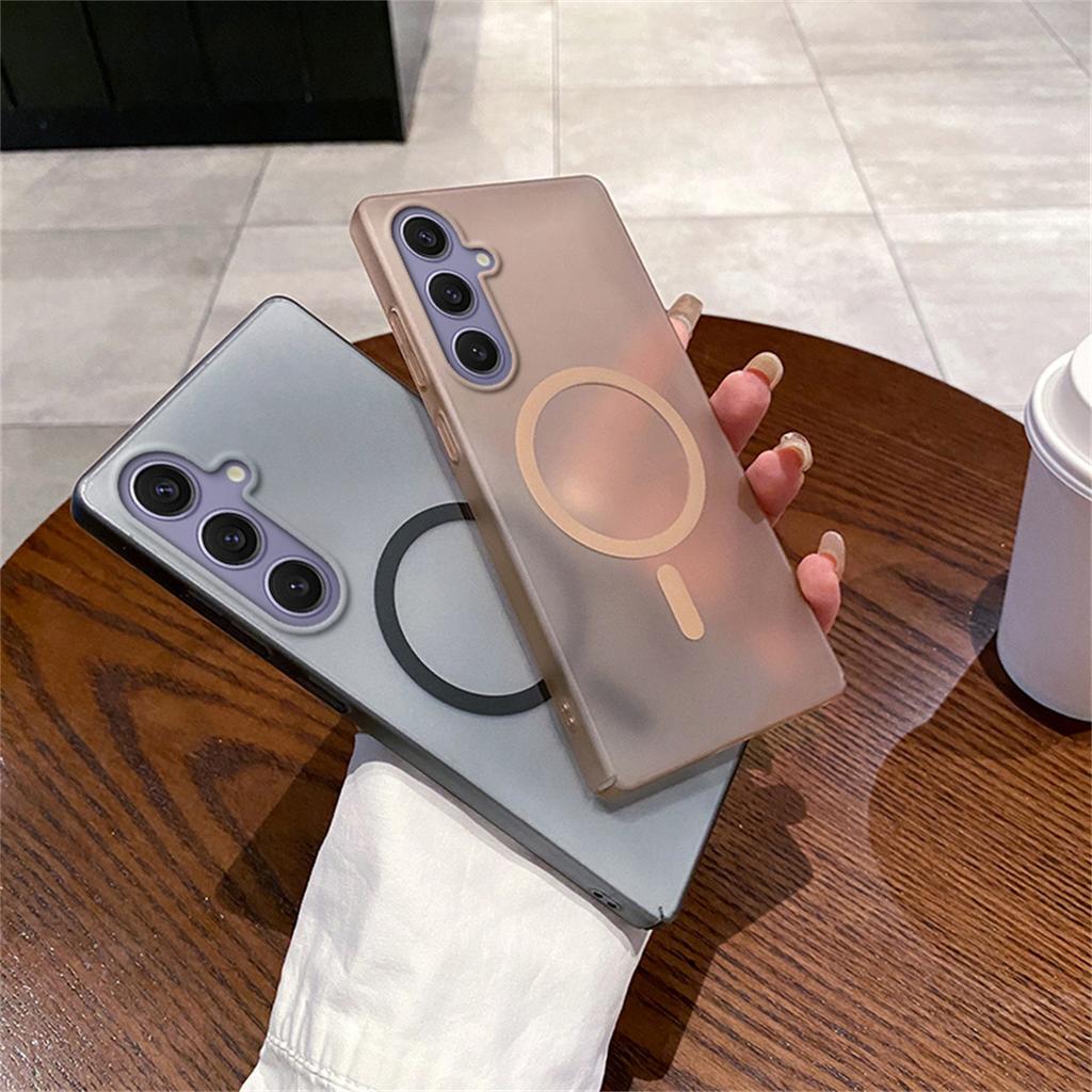 High End Matte Clear for Magsafe Case for Samsung Galaxy A57/37/27/17/07 A56/36/26/16/06 A55/35/25/15/05S Magnetic Wireless Charge Shockproof Cover