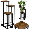 Metal Standing Flower Stand Rustic Industrial Loft Flower Stand