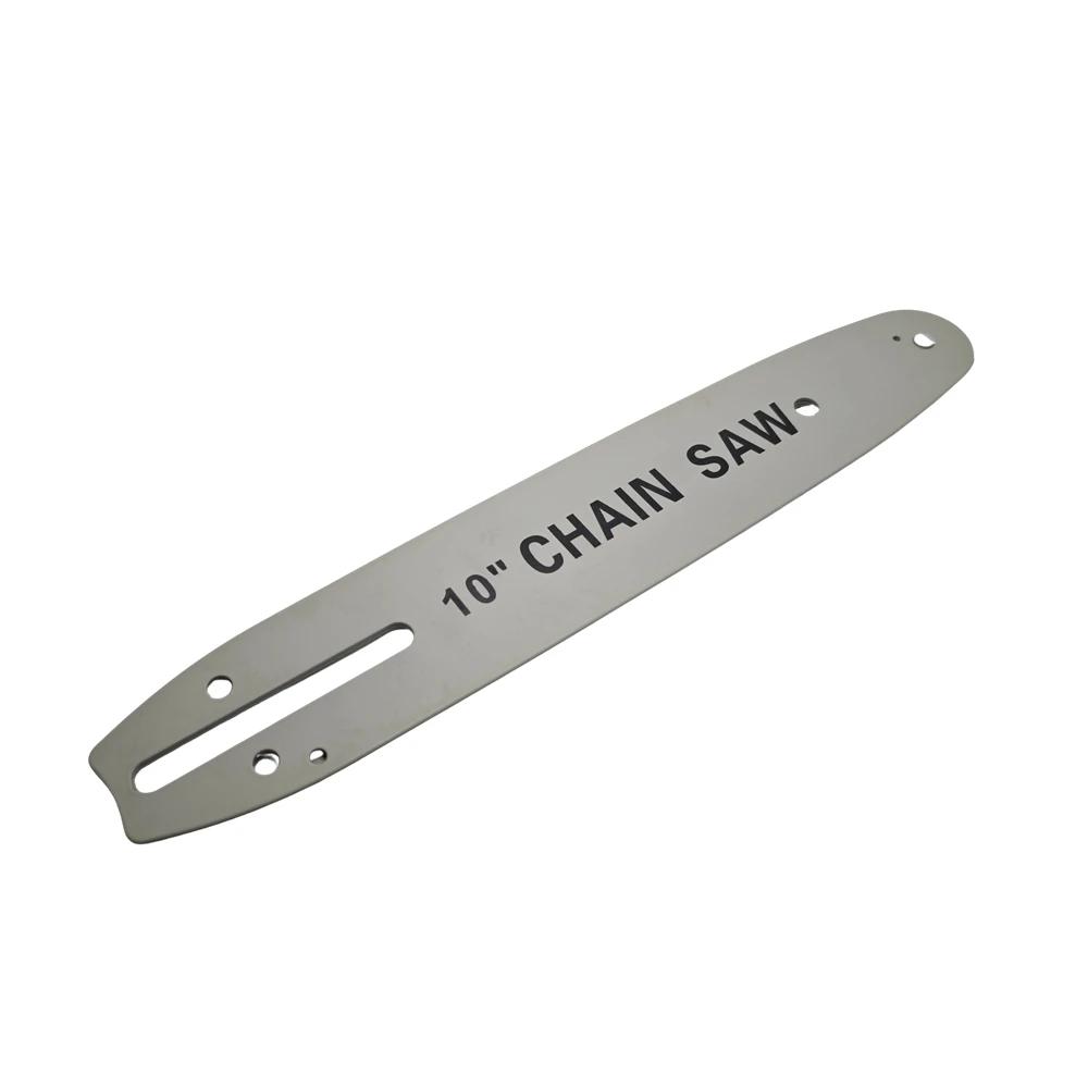 10 Inch Chainsaw Guide Bar Chain Combo Replacement Chain for WORX WG309 Sun Joe SWJ803E SWJ807E - 3/8'' .050'' 40 Drive Links