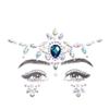 Creative Rhinestones Sticker Colorful Temporary Tattoo Sticker 3D Crystal Sticker  Eyebrow