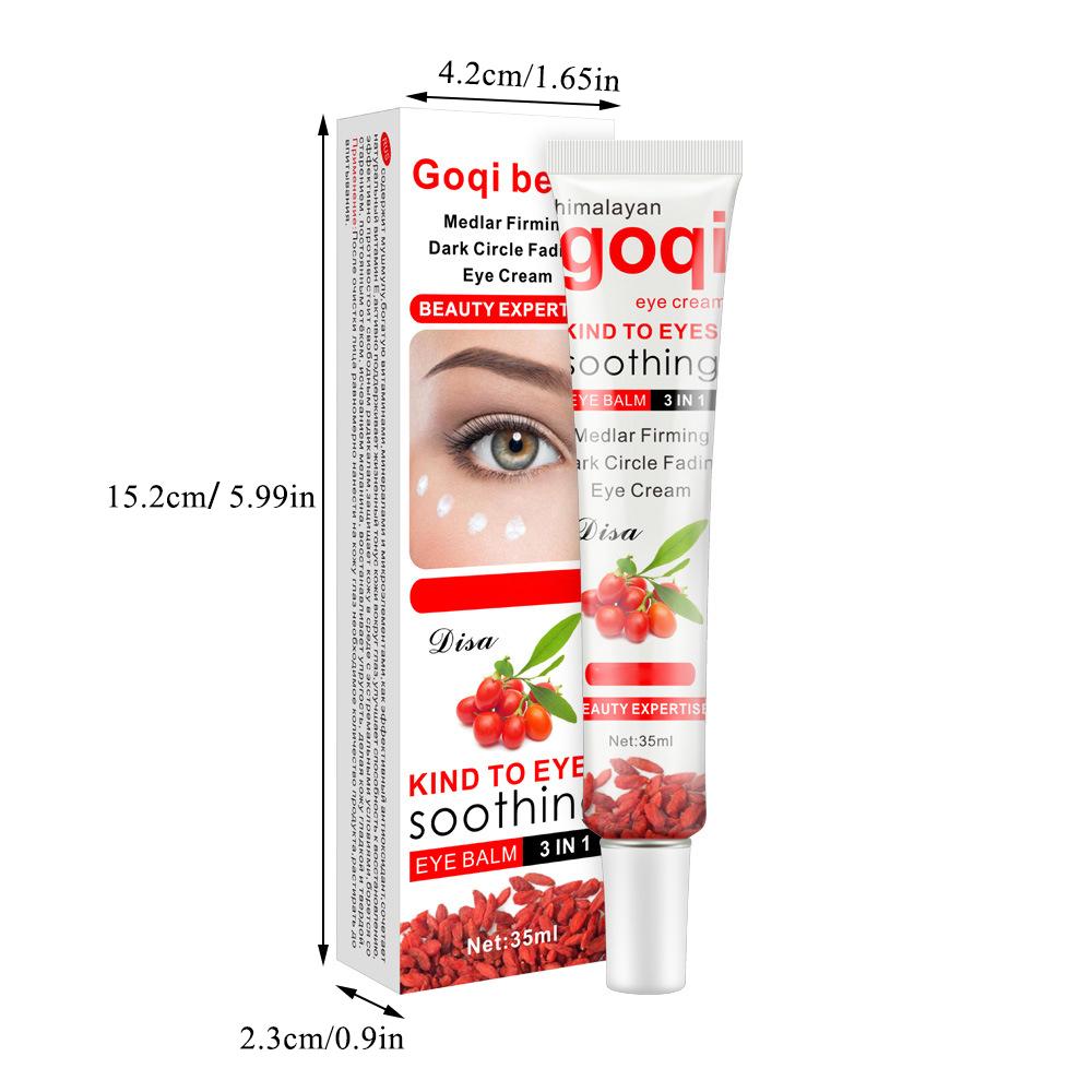 1pc Goqi Berry Eye Cream, Firming Dark Circle Fading Eye Cream, Anti-wrinkle